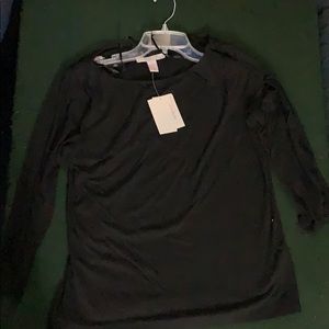 Black long sleeve shirt